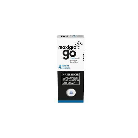 Maxigra 25 mg 4 Tablets